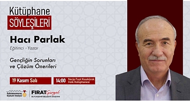 Yazar Parlak, Gençliğin sorunlarını ele alacak