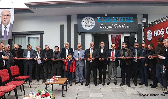 Dulkadiroğlu’na Yeni Sosyal Tesis: Erkenez Mahallesi'ne Hayırlı Olsun
