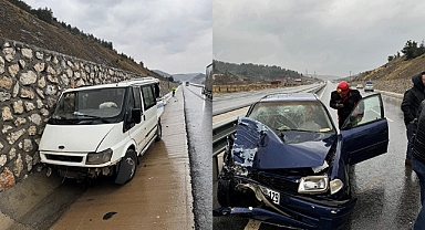 Kahramanmaraş Göksun Yolunda feci kaza! 2’si Ağır 4 Yaralı var!