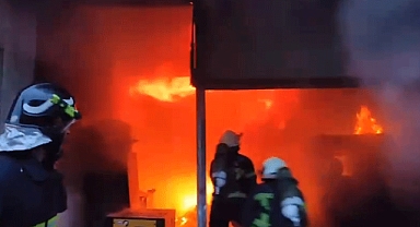 Kahramanmaraş’ta Tekstil Atölyesinde Yangın!