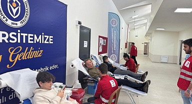 KİÜ’de kan bağışı!