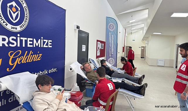 KİÜ’de kan bağışı!