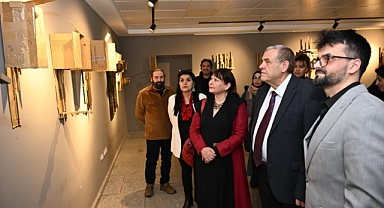 KSÜ’de kartonlar sanata dönüştü!