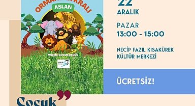 “Ormanlar Kralı Aslan” Minikleri Eğlendirmeye Geliyor