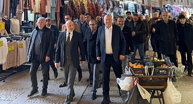Ali Öztunç Kapalıçarşı Esnafını Ziyaret Etti!