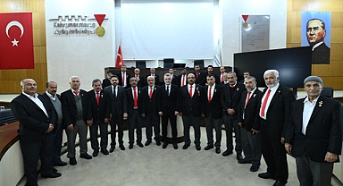 Başkan Görgel, Şehit Yakınları ve Gazileri Ağırladı