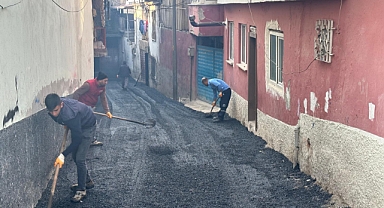 Dulkadiroğlu Belediyesi Duraklı Mahallesi’nde Asfalt Çalışmalarını Sürdürüyor
