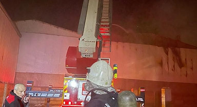 Kahramanmaraş Sanayi Sitesi'nde çıkan yangın korkuttu!