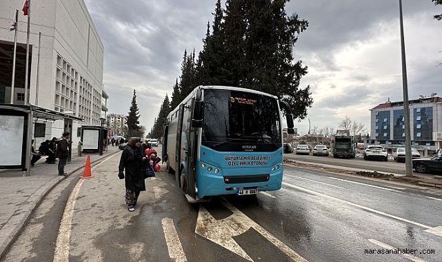 Kahramanmaraş’ta otobüs güzergahı değişti!