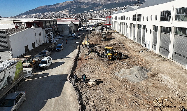 Kahramanmaraş’ta sanayinin yolları yapılıyor!