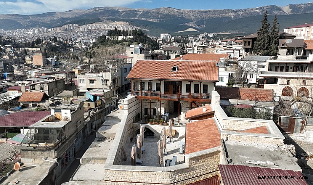 Kahramanmaraş’ta tarihi konak yeniden hizmete giriyor!