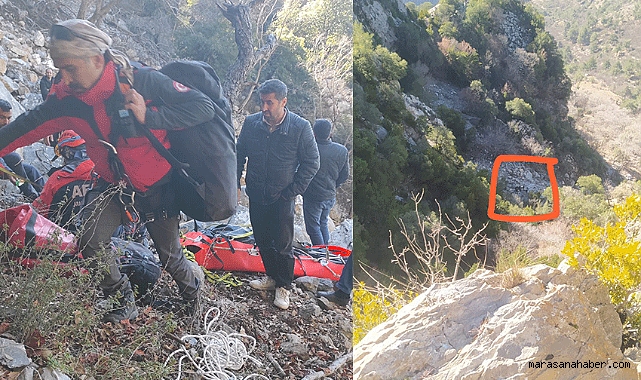 Kahramanmaraş’ta uçurumda kaybolan kişini cesedi bulundu!