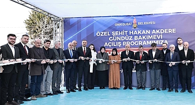 Onikişubat Belediyesi Şehit Hakan Akdere Gündüz Bakımevi Açıldı!