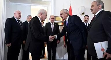 TBMM’de tarihi kare! DEM Parti Bahçeli ile görüştü