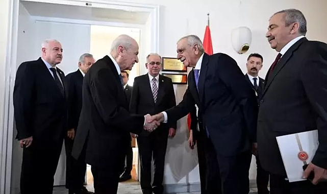 TBMM’de tarihi kare! DEM Parti Bahçeli ile görüştü