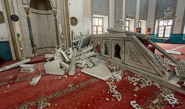 2200 Cami Deprem Sonrası Yeniden İbadete Açıldı!