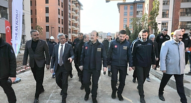 AFAD Başkanı Pehlivan ve Kahramanmaraş Valisi Ünlüer, konut projelerini inceledi!