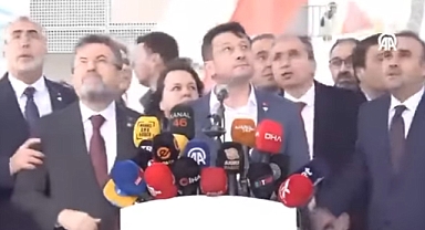 Bakanlar Kahramanmaraş'ta büyük korku yaşadı! Bakan Kacır Koşarak uzaklaştı