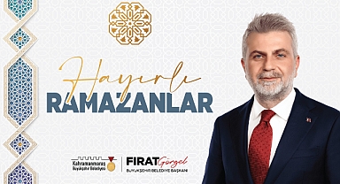 Başkan Görgel, “Ramazan-ı şerif’imiz mübarek olsun”