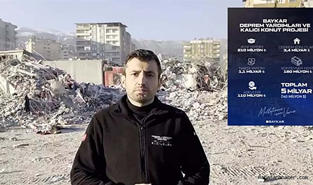 Baykar'dan deprem bölgesine 5 milyar liralık destek!