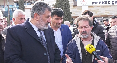 Kahramanmaraş Merkez Çarşı Esnafından Yüklenici Firmaya Tepki