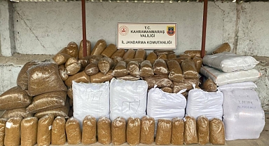 Kahramanmaraş’ta çuval çuval ele geçirildi!