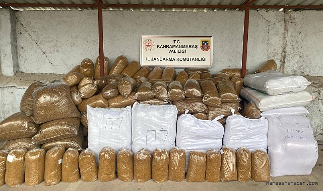 Kahramanmaraş’ta çuval çuval ele geçirildi!