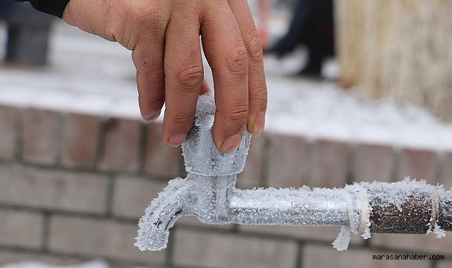 Kahramanmaraş’ta Dondurucu Soğuklar Su Borularını Tehdit Ediyor! İşte Donmayı Önlemenin Yolları