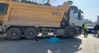 Kahramanmaraş'ta Hafriyat Kamyonu yayaya çarptı! 1 ölü