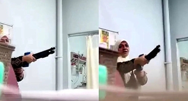 Kahramanmaraş’ta Hastaneyi Pompalıyla basan kadın bedelini ağır ödedi!