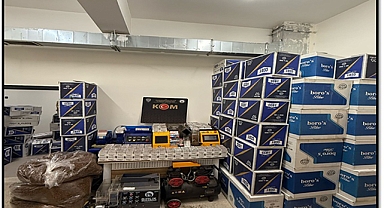 Kahramanmaraş'ta kaçakçılardan seri üretim! Polis bastı makine ortaya çıktı!