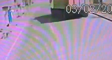 Kahramanmaraş’ta Kamyonun Halk Otobüsüne Çarptığı Anlar Kamerada