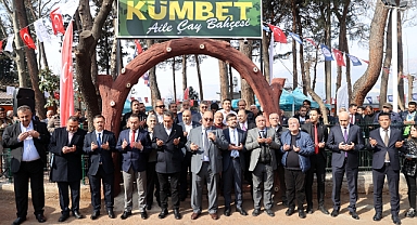 Kahramanmaraş’ta Kümbet aile çay bahçesi hizmete açıldı!
