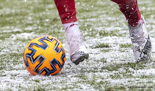 Kahramanmaraş’ta olumsuz Hava Koşulları Futbolu Vurdu! Maçlar ertelendi!