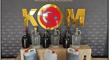 Kahramanmaraş’ta Sahte İçki Üretimine Darbe! Şüpheli Yakalandı