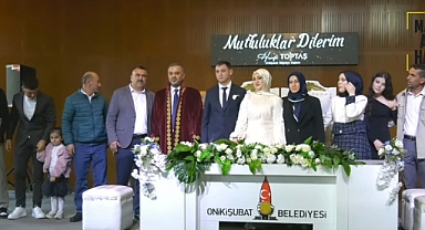 Kahramanmaraş'ta Sevgililer Günü'ne Özel Toplu Nikah Töreni!
