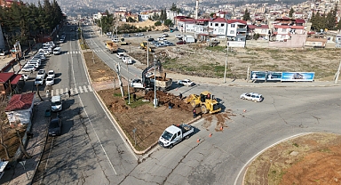 Kahramanmaraş’ta Sütçü İmam Kavşağı’nda çalışma!