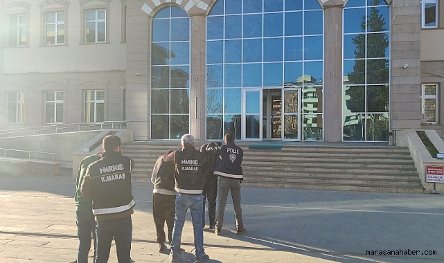 Kahramanmaraş’ta zehir tacirleri Suçüstü Yakalandı!