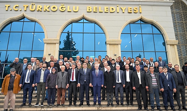 Mansur Yavaş Türkoğlu'nda Başkan Karaca'yı Ziyaret Etti!