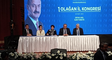Anahtar Parti Kahramanmaraş'ta İlk İl Kongresini Gerçekleştirdi!