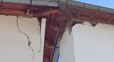 Çağlayancerit’te Depremde Hasar Gören Halkevi tehlike saçıyor!