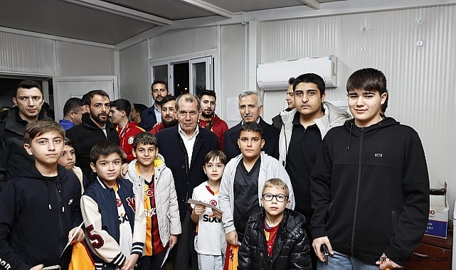 Galatasaray başkanı Özbek ve Teknik Direktör Buruk Kahramanmaraş’ta!