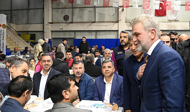 Kahramanmaraş Büyükşehir Türkoğlu’nda Ramazan Sofrası Kurdu, Gönüller Bir Oldu