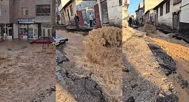 Kahramanmaraş güneşli günde sel felaketi yaşadı!