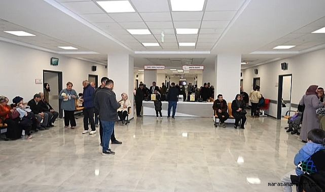 Kahramanmaraş’ta 27 Bin Metrekarelik Dev Sağlık Kompleksi Hasta Kabulüne Başladı