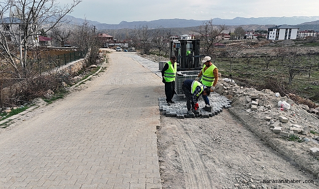 Kahramanmaraş’ta 60 bin metrekarelik yenileme çalışması!