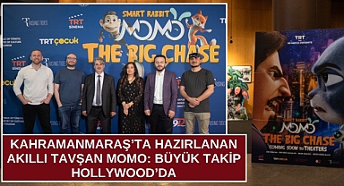 Kahramanmaraş'ta hazırlanan Akıllı Tavşan Momo: Büyük Takip Hollywood'da