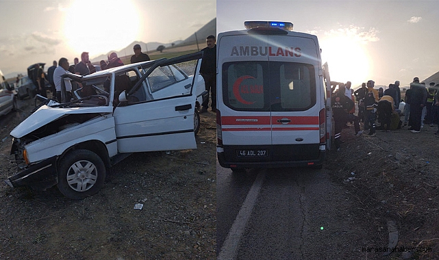 Kahramanmaraş’ta iftar vakti feci kaza: 8 yaralı!