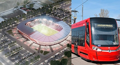 Kahramanmaraş'ta stadyum tamam sıra raylı sistemde! Başkan Görgel detayları paylaştı!