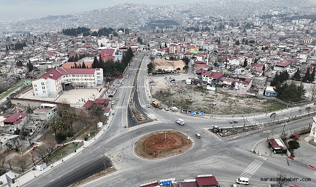 Kahramanmaraş’ta Sütçü İmam Kavşağı’nda Yenilemeleri sürüyor!